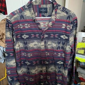 American eagle button down